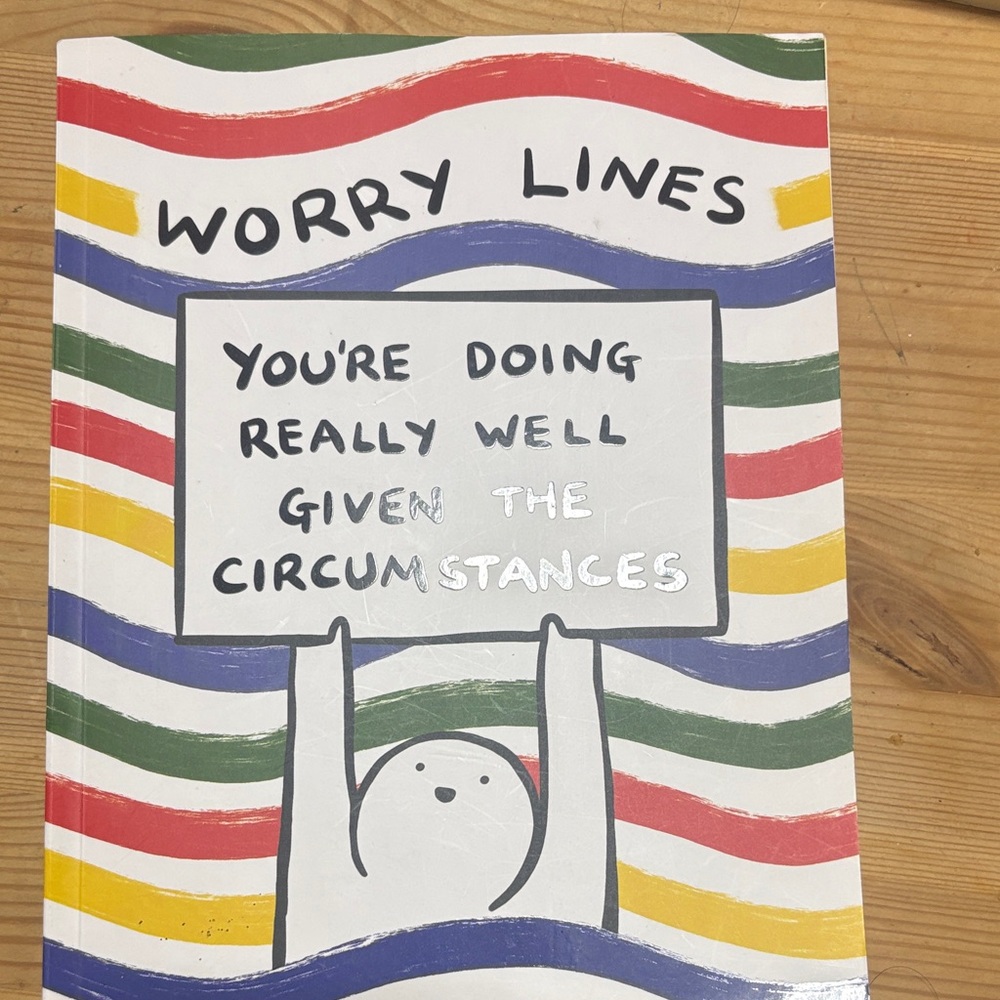 Worry Lines Illustrated book